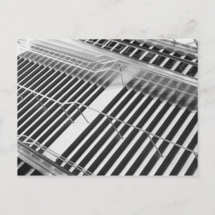 Asia, Japan, Tokyo. Stairs, Tokyo International Postcard