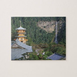 Asia, Japan, Wakayama, Katsuura, Kumano Nachi Jigsaw Puzzle