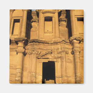 Asia, Jordan, Petra. El Deir, the Monastery. Magnet