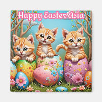 ASIA ~ Kittens in three Eggs Sweet ~