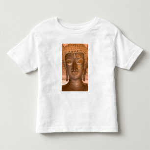 Asia, Laos, Vientiane, Bronze sculpture at Wat Toddler T-shirt
