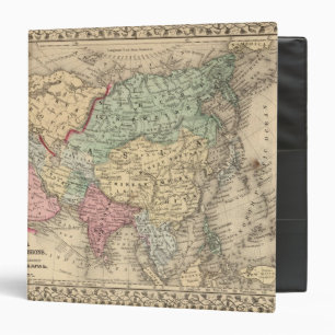Asia Map by Mitchell Binder