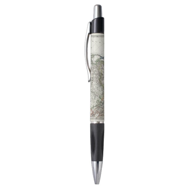 Asia Map by Stieler Pen (Top (Vertical))