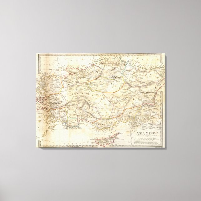 Asia Minor ancient Canvas Print (Front)