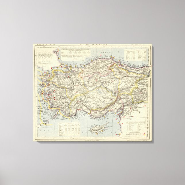 Asia Minor Canvas Print (Front)