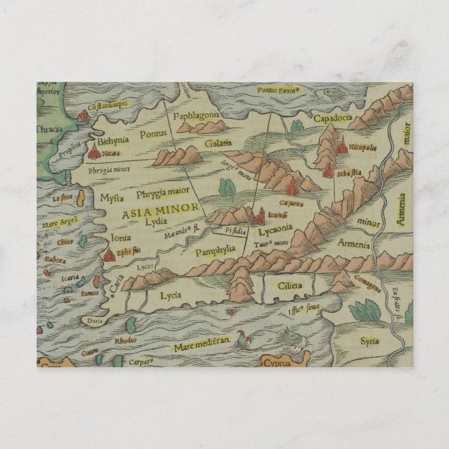 Asia Minor Postcard (Front)