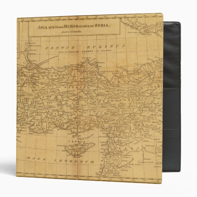 Asia Minor, Syria Binder (Front/Inside)