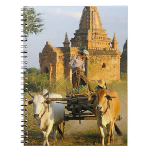 Asia, Myanmar (Burma), Bagan (Pagan). A cart is Notebook
