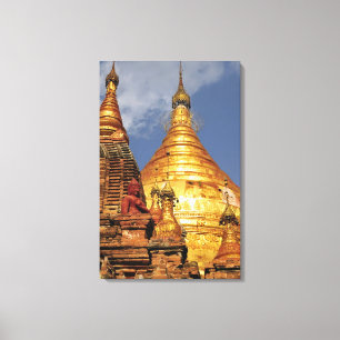 Asia, Myanmar (Burma), Bagan (Pagan). The Dhamma Canvas Print