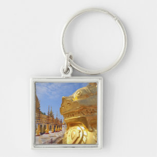 Asia, Myanmar (Burma), Bagan (Pagan). The Shwe 4 Keychain