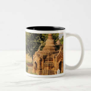 Asia, Myanmar (Burma), Bagan (Pagan). Various 2 Two-Tone Coffee Mug
