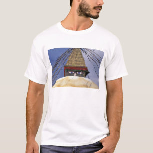 Asia, Nepal, Kathmandu. Bouddhanath Stupa. 2 T-Shirt
