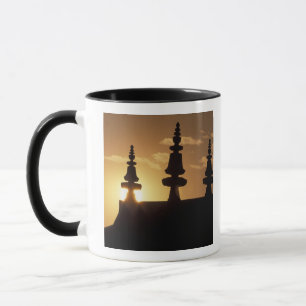 Asia, Nepal, Kathmandu. Bouddhanath Stupa. Mug