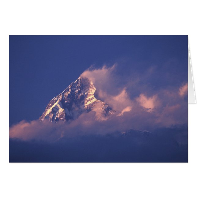 Asia, Nepal. Machhapuchhare (Front Horizontal)