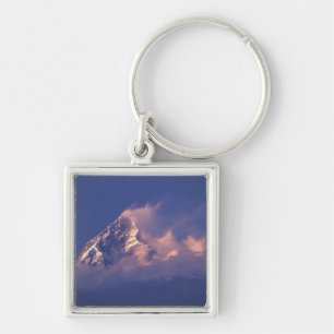 Asia, Nepal. Machhapuchhare Keychain