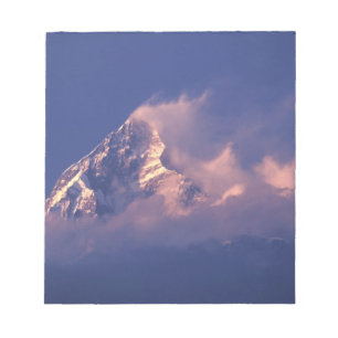 Asia, Nepal. Machhapuchhare Notepad