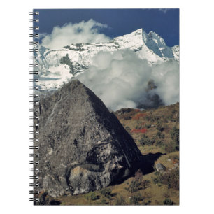 Asia, Nepal, Sagarmatha NP. A Buddhist prayer Notebook