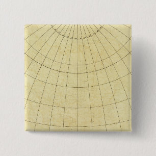 Asia Outline 2 Inch Square Button