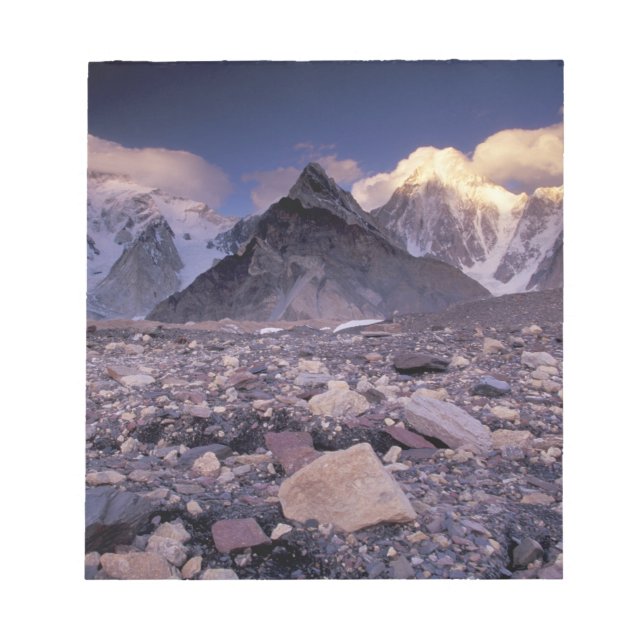 Asia, Pakistan, Karakoram Range, Broad and Notepad (Front)