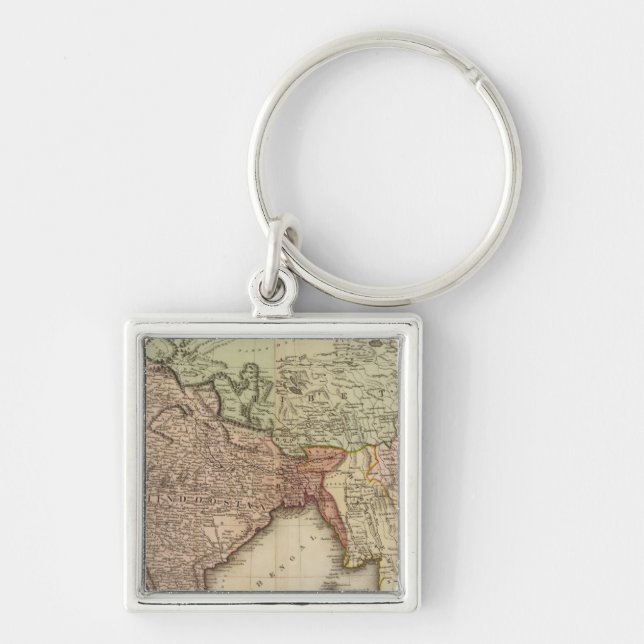 Asia, S sheets Keychain (Front)