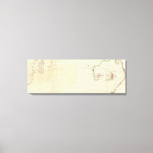 Asia south canvas print