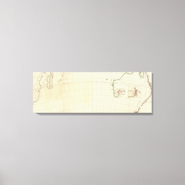 Asia south canvas print (Front)
