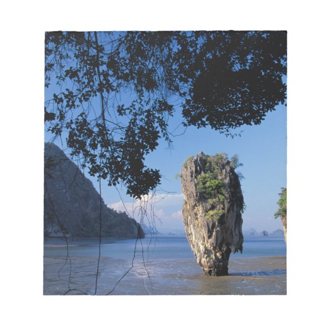 Asia, Thailand, Ao Phangnga NP, coatline, Karst Notepad (Front)