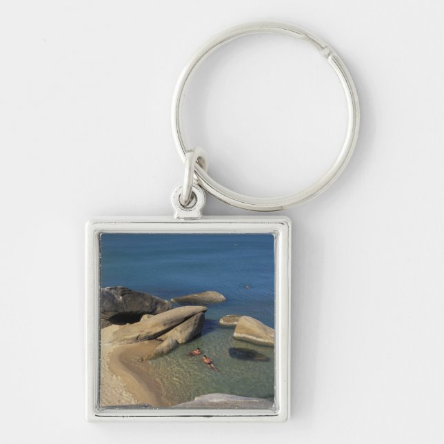 Asia, Thailand, Samui. Beach Keychain (Front)