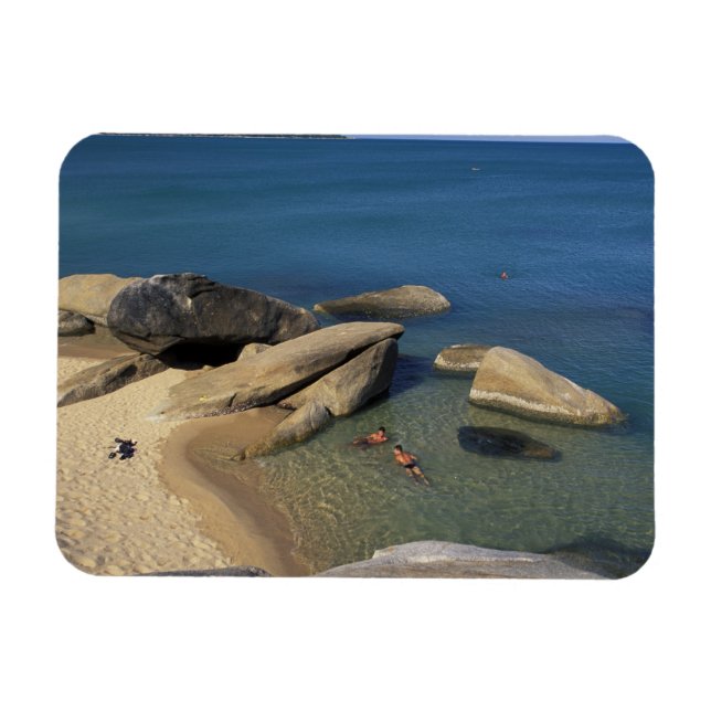 Asia, Thailand, Samui. Beach Magnet (Horizontal)