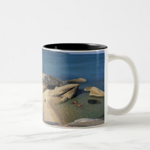 Asia, Thailand, Samui. Beach Two-Tone Coffee Mug