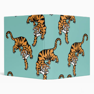 Asia Tiger Pattern Binder