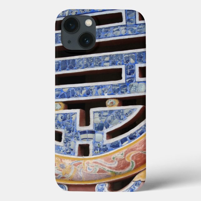 Asia, Vietnam. Decorated window Case-Mate iPhone Case (Back)