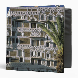 Asia, Yemen, Sana'a. Yemeni house. Binder