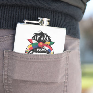 asian american and pacific islander heritage month hip flask