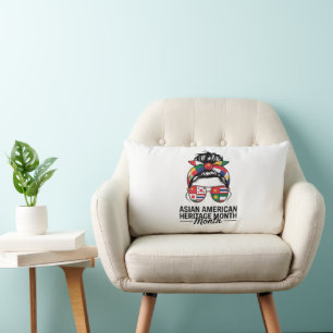 asian american and pacific islander heritage month lumbar pillow