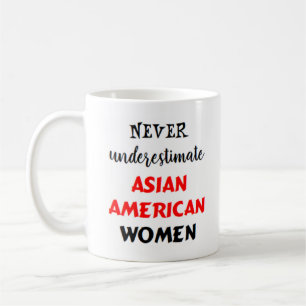 asian american women coffee mug