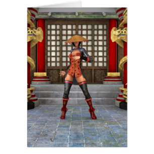 Asian Battle Woman