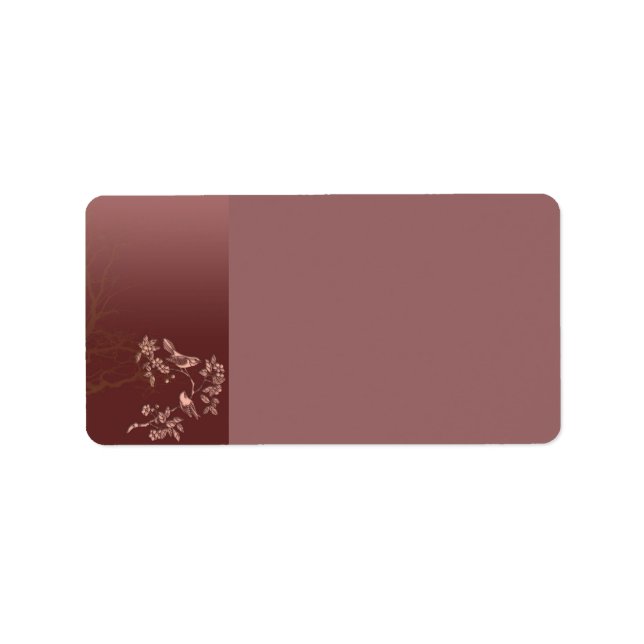 Asian Beauty Address Label (Front)