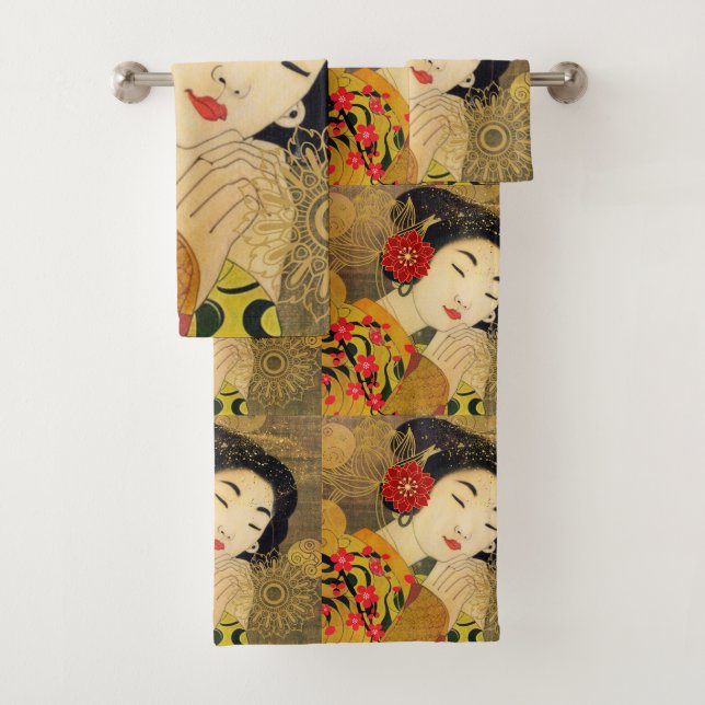 Asian Beauty Bath Towel Set (Insitu)