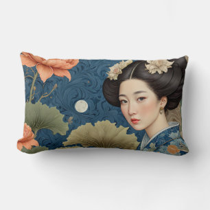 Asian Beauty Lumbar Pillow