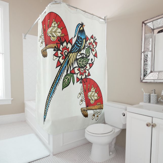 Asian Bird Deco (In Situ)