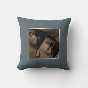 Asian Bleeding-Heart lamprocapnos Art Photograph Throw Pillow