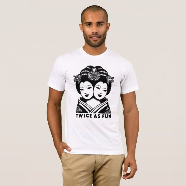 Asian Carni Geisha  T-Shirt (Front Full)