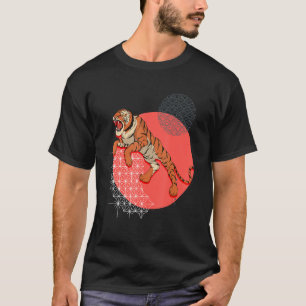 Asian Cat Wildlife Animal Predator Jungle Tiger 1 T-Shirt