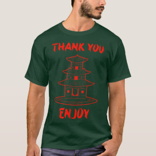 Asian Chinese Japanese Dishes Food Restaurant Deli T-Shirt