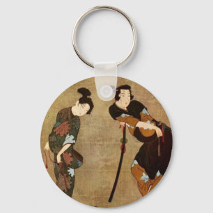 Asian Couple Keychain