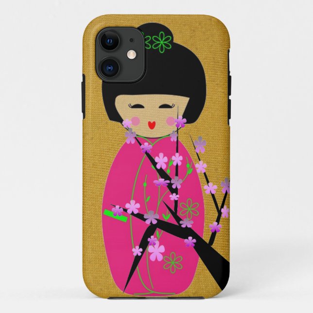 Asian Dolls Case-Mate iPhone Case (Back)