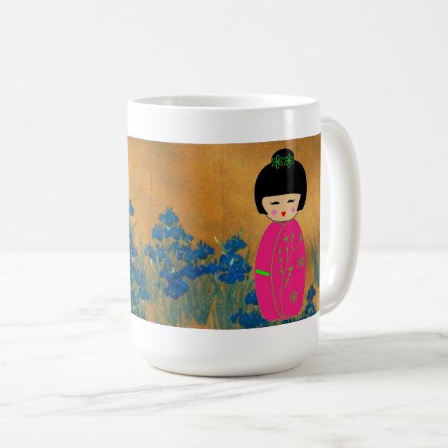 Asian Dolls Coffee Mug (Front Right)