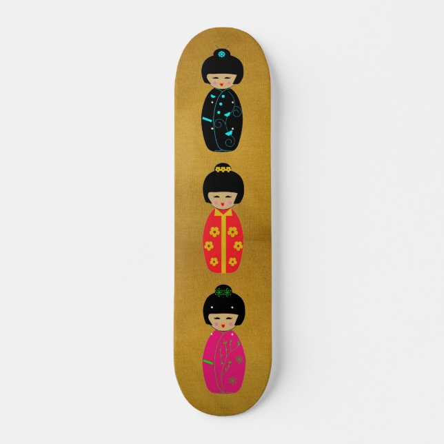 Asian Dolls Skateboard (Front)