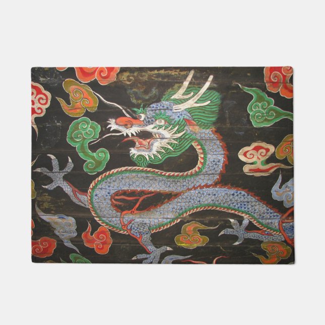 Asian Dragon Art South Korean Doormat (Front)